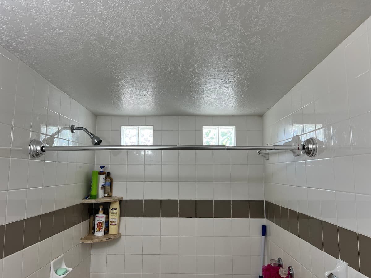 Bathroom fixture minor fixing