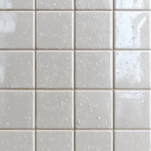 kitchen's white backsplash